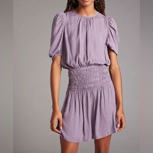 Current Air Mauve Animal Print Dress